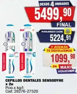 Maxiconsumo Sensodyne cepillos dentales oferta
