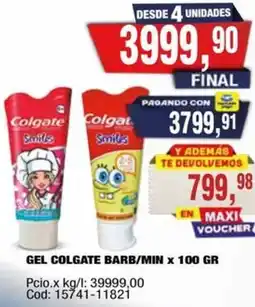 Maxiconsumo Colgate gel barb/min oferta