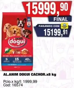 Maxiconsumo Purina dogui al.anim cachor. oferta