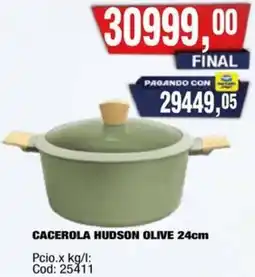 Maxiconsumo Hudson cacerola olive oferta