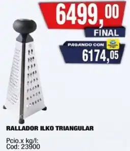 Maxiconsumo Ilko rallador triangular oferta