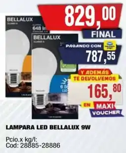 Maxiconsumo Bellalux lampara led oferta