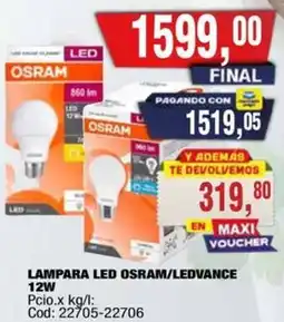 Maxiconsumo Osram/ledvance lampara led oferta