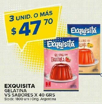Carrefour Gelatina exquisita oferta