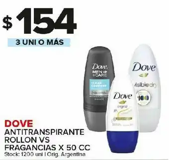 Carrefour Desodorante dove 50cc oferta