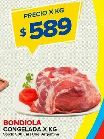Carrefour Bondiola congelada x kg oferta