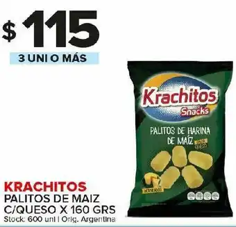 Carrefour Maxi Snacks krachitos 160g oferta
