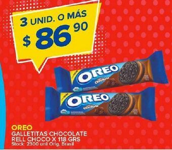 Carrefour Maxi Galletas oreo 118g oferta