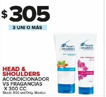 Carrefour Maxi Acondicionador pelo head & shoulders 300cc oferta
