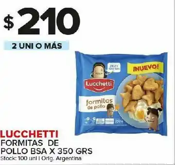 Carrefour Maxi Formitas de pollo lucchetti 350g oferta