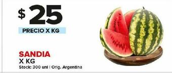 Carrefour Maxi Sandía x kg oferta