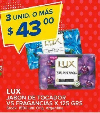 Carrefour Maxi Jabón de tocador lux oferta