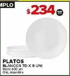 Carrefour Maxi Platos de plástico oferta