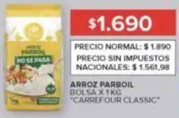 Carrefour Carrefour classic arroz parboil bolsa oferta