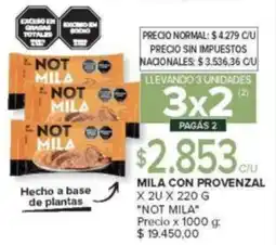 Carrefour Not mila mila con provenzal oferta