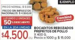 Carrefour Bocaditos rebozados prefritos de pollo oferta