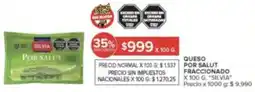 Carrefour Silvia queso por salut fraccionado oferta