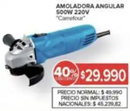 Carrefour Carrefour amoladora angular oferta