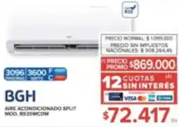 Carrefour Bgh aire acondicionado split oferta