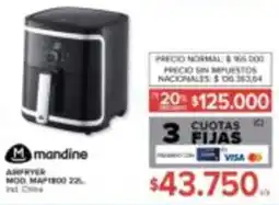 Carrefour Mandine air fryer oferta
