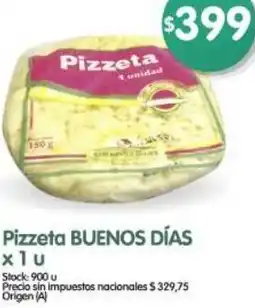 Supermercados Buenos Días Buenos días pizzeta oferta