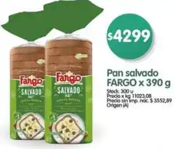 Supermercados Buenos Días Fargo pan salvado oferta