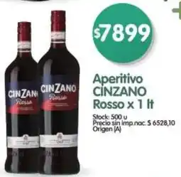 Supermercados Buenos Días Cinzano aperitivo rosso oferta