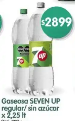 Supermercados Buenos Días Seven up gaseosa regular/sin azúcar oferta
