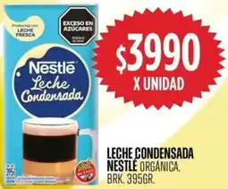 Supermercados Vea Nestlé leche condensada orgánica, brk. oferta