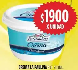 Supermercados Vea La paulina crema pot. oferta