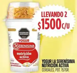 Supermercados Vea La serenísima yogur nutricion activa cereales, pot. oferta