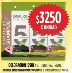 Supermercados Vea Issue coloración vs. tonos, paq. oferta