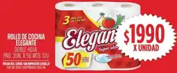 Supermercados Vea Elegante rollo de cocina doble hoja, paq. oferta