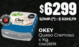 Diarco Okey queso cremoso oferta
