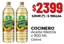 Diarco Cocinero aceite mezcla oferta
