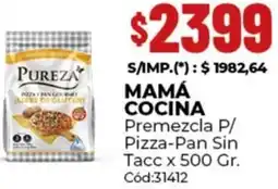 Diarco Mamá cocina premezcla p/ pizza-pan sin tacc oferta