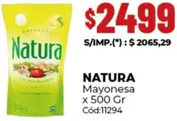 Diarco Natura mayonesa oferta