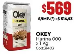 Diarco Okey harina 000 oferta