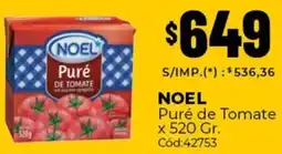 Diarco Noel puré de tomate oferta