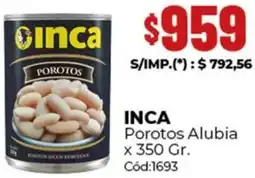 Diarco Inca porotos alubia oferta