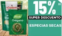 Diarco Especias secas oferta
