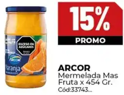 Diarco Arcor mermelada mas fruta oferta