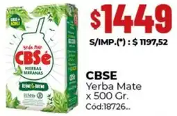 Diarco Cbsé yerba mate oferta