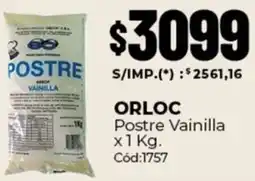 Diarco Orloc postre vainilla oferta