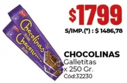 Diarco Chocolinas galletitas oferta