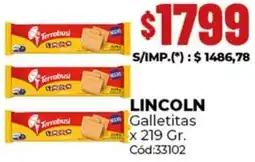 Diarco Lincoln galletitas oferta