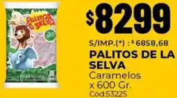 Diarco Palitos de la selva caramelos oferta