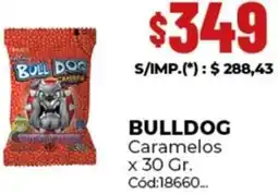 Diarco Bulldog caramelos oferta