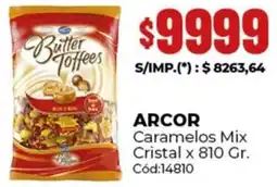 Diarco Arcor caramelos mix cristal oferta