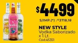 Diarco New style vodka saborizado oferta